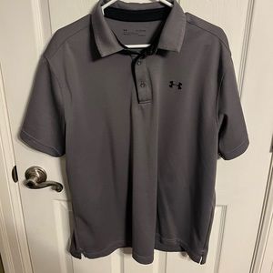 Grey Under Armour polo size xl